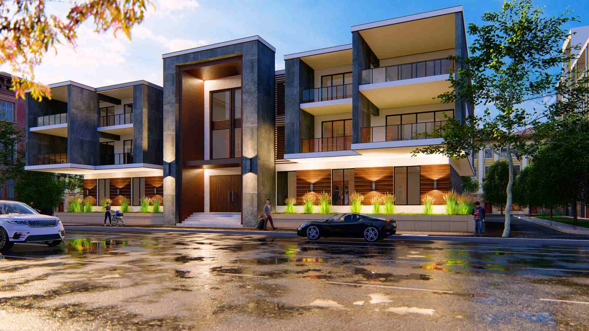 3D анимация дома