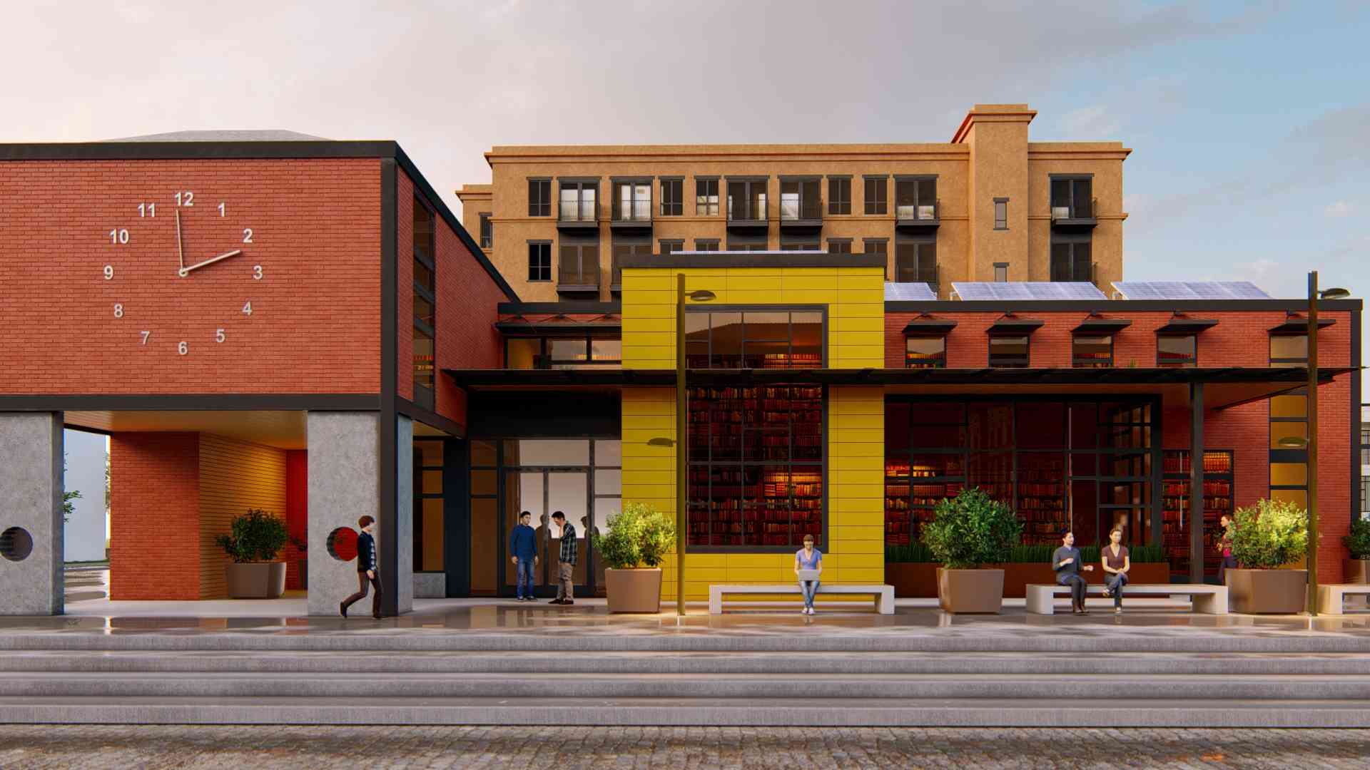 3D анимация экстерьера